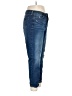 NYDJ Hearts Blue Jeans Size 14 - photo 4