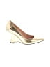J.Crew Metallic Gold Heels Size 7 1/2 - photo 1