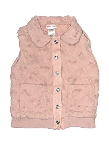 Little Lass Faux Fur Vest (view 1)