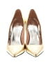 J.Crew Metallic Gold Heels Size 7 1/2 - photo 2