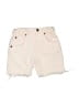 Levi's 100% Cotton Ivory Denim Shorts Size 3T - photo 1