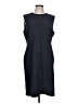 Neiman Marcus Solid Black Casual Dress Size 12 - photo 1