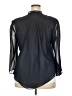 R&M Collection 100% Polyester Gray Cardigan Size 18 - photo 2
