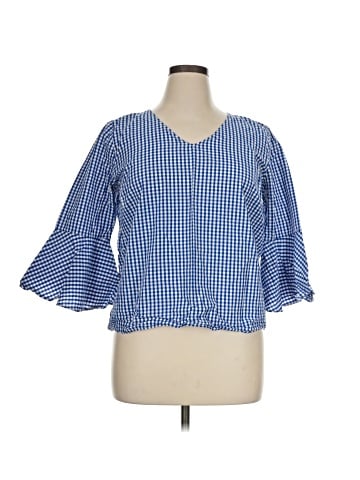 Jane and Delancey 3/4 Sleeve Blouse (view 1)