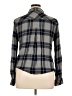 Bella Dahl Plaid Gray Long Sleeve Button-Down Shirt Size XL - photo 2