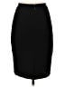 Bebe 100% Polyester Solid Black Formal Skirt Size 2 - photo 2