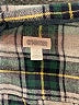 Gymboree 100% Cotton Plaid Green Gray Long Sleeve Button-Down Shirt Size 10 - photo 3