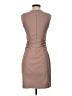 Theory Solid Tan Cocktail Dress Size 4 - photo 2