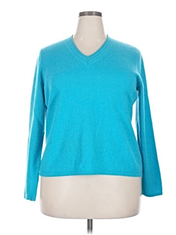 Jones New York Collection Cashmere Pullover Sweater (view 1)