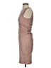 Theory Solid Tan Cocktail Dress Size 4 - photo 5