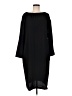 Chico's 100% Polyester Solid Black Casual Dress Size Med (1) - photo 1