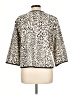 Chico's 100% Wool Ivory Wool Cardigan Size Lg (2) - photo 2