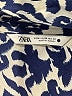 Zara Blue Casual Dress Size M - photo 7
