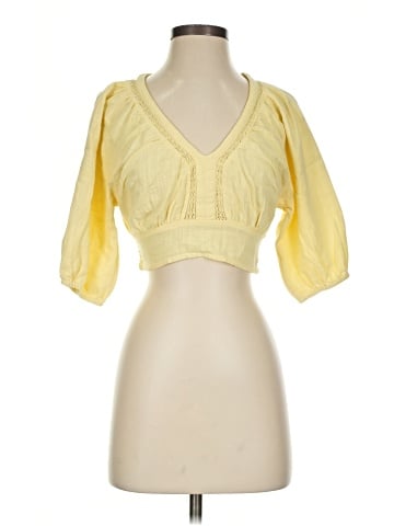 Billabong 3/4 Sleeve Blouse (view 1)