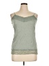 Maurices 100% Polyester Green Sleeveless Top Size XL - photo 1