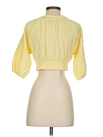 Billabong 3/4 Sleeve Blouse (view 2)
