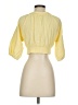 Billabong Yellow 3/4 Sleeve Blouse Size S - photo 2