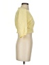 Billabong Yellow 3/4 Sleeve Blouse Size S - photo 4