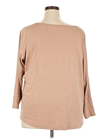 Isaac Mizrahi LIVE! 3/4 Sleeve T-Shirt (view 2)