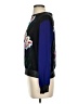 Milly 100% Silk Blue Long Sleeve Silk Top Size S - photo 5