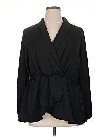 Lane Bryant Long Sleeve Blouse (view 1)