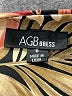 AGB Tropical Brown Cocktail Dress Size 6 - photo 4