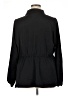 Lane Bryant 100% Polyester Black Long Sleeve Blouse Size 14 - 16 Plus - photo 2