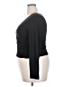 Bar III Black Long Sleeve Top Size 2X - photo 5
