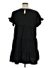Unbranded Solid Black Casual Dress Size XL - photo 2