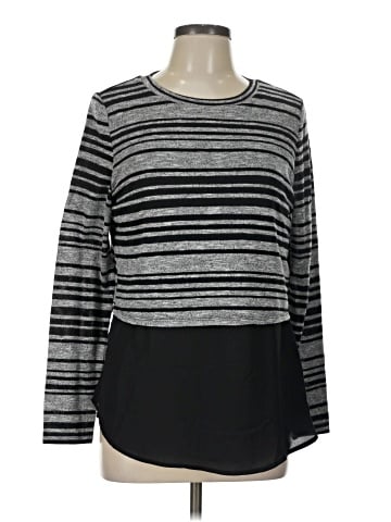 Apt. 9 Long Sleeve Top (view 1)