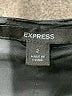 Express Chevron-herringbone Black Silk Skirt Size 2 - photo 6