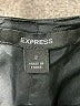 Express Chevron-herringbone Black Silk Skirt Size 2 - photo 7