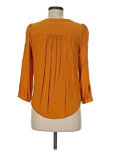 Ann Taylor LOFT 3/4 Sleeve Blouse (view 2)