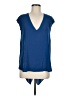 RACHEL Rachel Roy 100% Polyester Blue Sleeveless Blouse Size M - photo 1