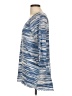 MiracleBody Blue 3/4 Sleeve Top Size L - photo 5
