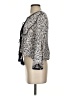 Zara Gray Ivory 3/4 Sleeve Blouse Size S - photo 5