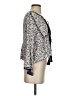 Zara Gray Ivory 3/4 Sleeve Blouse Size S - photo 4