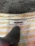 Madewell Stripes Yellow Short Sleeve Blouse Size S - photo 7