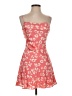 Cotton Candy LA 100% Polyester Hearts Orange Cocktail Dress Size S - photo 1