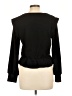 Bar III Black Long Sleeve Top Size L - photo 2