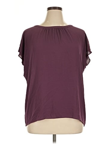 Ann Taylor LOFT Short Sleeve Blouse (view 1)