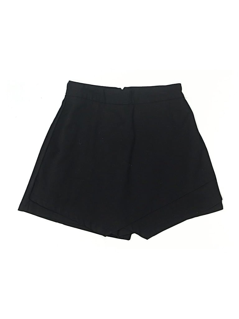 Pre-owned Zara Basic Shorts In Black