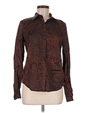 Lauren by Ralph Lauren Long Sleeve Button-Down Shirt (view 1)