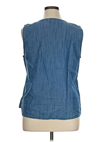 Market and Spruce Sleeveless Blouse (view 2)