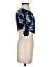 Hollister Blue 3/4 Sleeve Blouse Size XS - photo 4