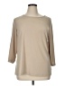 Susan Graver Tan 3/4 Sleeve T-Shirt Size XL - photo 1