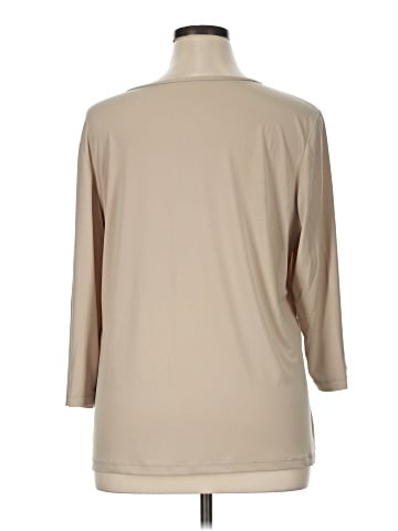 Susan Graver 3/4 Sleeve T-Shirt (view 2)