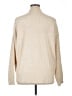 Lou & Grey Print Tan Turtleneck Sweater Size XL - photo 2