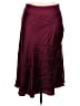 ECI 100% Polyester Solid Burgundy Formal Skirt Size 1X - photo 1
