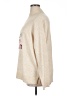 Lou & Grey Print Tan Turtleneck Sweater Size XL - photo 5